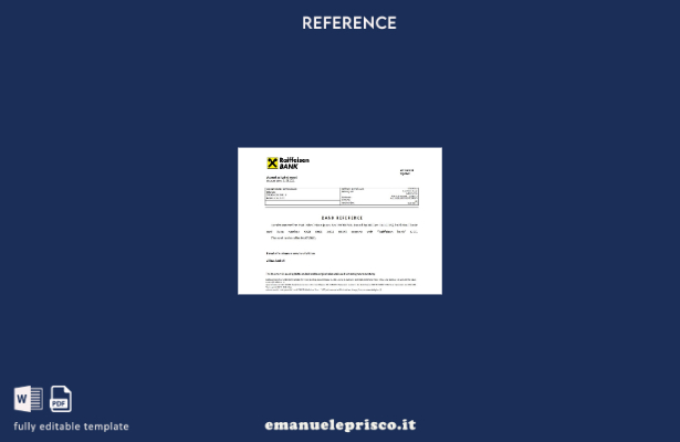 modello di riferimento chiusura Romania Raiffeisen stile verificato